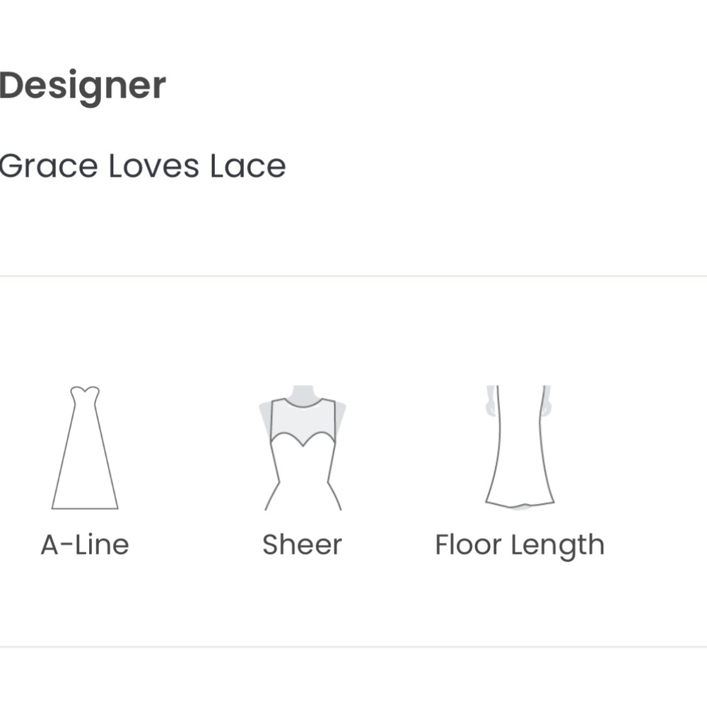 Grace Loves Lace Loren Chiffon Ivory Wedding Dress - Picture 12 of 16